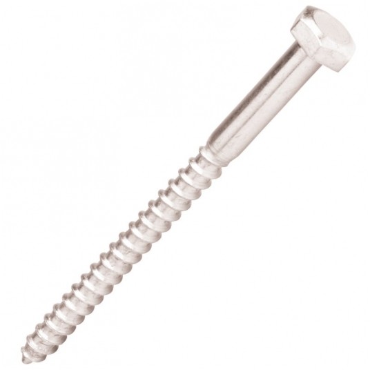 Wkręt klucz M6x80mm sześciokątny stal nierdzewna -zdjęcie numer 1