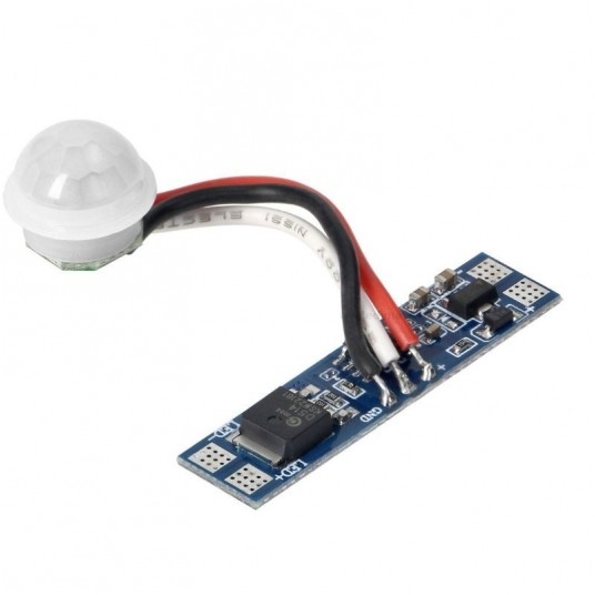 Włącznik z czujnikiem PIR do taśm LED, 8A -zdjęcie numer 1