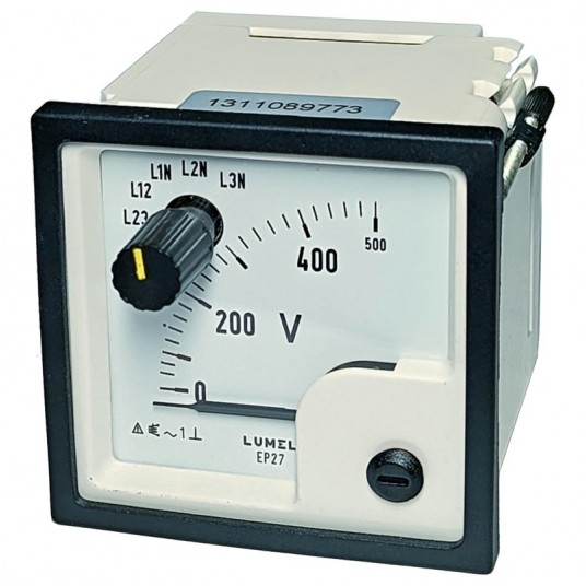 Woltomierz z przełącznikiem NE615 500V poz.pracyC3 -zdjęcie numer 1