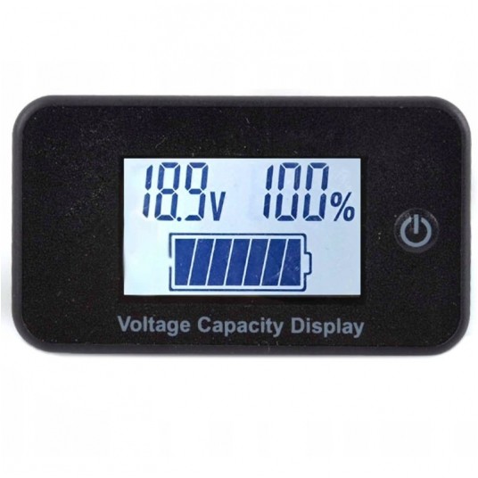 Wskaźnik LCD naładowania akumulatora Pb Li-Ion -zdjęcie numer 1