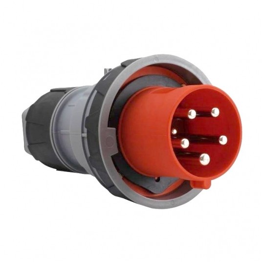 Wtyczka siłowa 63A 5P IP67 na kabel -zdjęcie numer 1