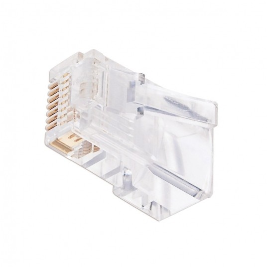 Wtyk RJ45 8P8C UTP linka kat.5e do sieci LAN -zdjęcie numer 1