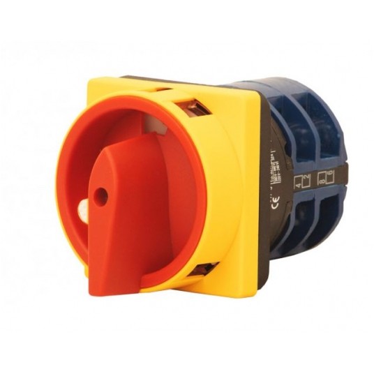 Wyłącznik 32A 0/1 3P tablicowy zamykany -zdjęcie numer 1