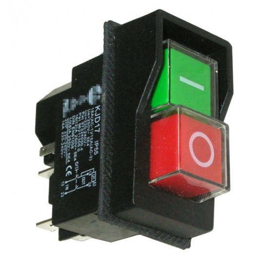 Wyłącznik elektromagnetyczny KJD17 230V 5pin -zdjęcie numer 1