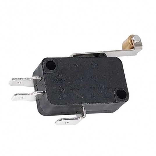 Wyłącznik krańcowy KW1-103 mini z dźwignią i rolką -zdjęcie numer 1