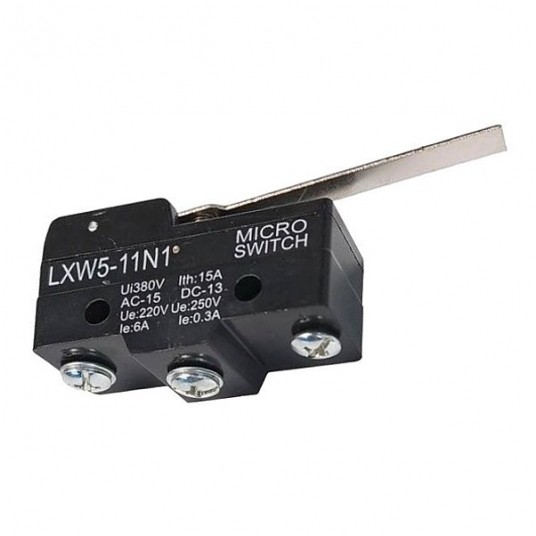 Wyłącznik krańcowy LXW5-11N1 380VAC 3A z dźwignią -zdjęcie numer 1