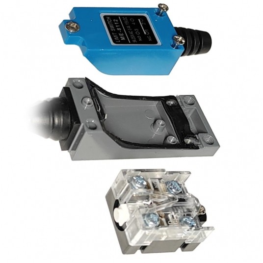 Wyłącznik krańcowy ME-8111 230VAC 5A z wciskana -zdjęcie numer 2