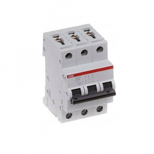 Wyłacznik nadprądowy ABB C63 6kA AC 63A 3P -zdjęcie numer 1