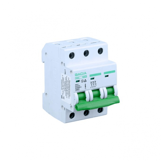 Wyłącznik nadprądowy GACIA C20A 3P 6kA 20A -zdjęcie numer 1