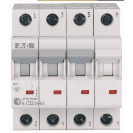 Wyłącznik nadprądowy HN-C32/3N 4P 6kA 3-faz. -zdjęcie numer 1