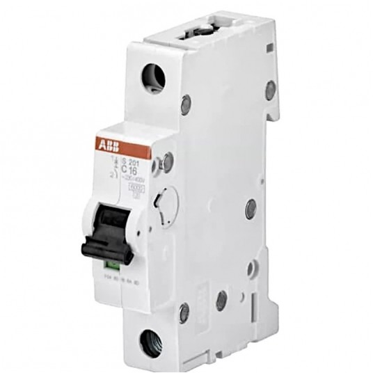 Wyłacznik nadprądowy S201-C1 1P C 1A 6kA ABB -zdjęcie numer 1