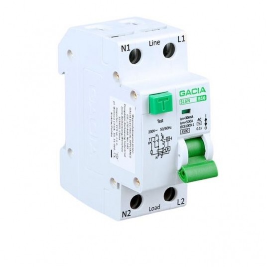 Wyłącznik różn- nadprąd AC VCX B16A 30mA 1P+N 16A -zdjęcie numer 1