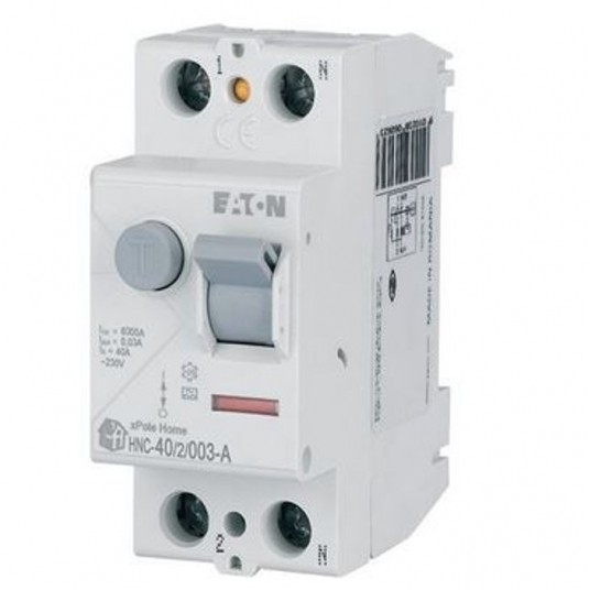 Wyłącznik różnicowoprąd A HNC-40/2/003-A 2P 1-faz -zdjęcie numer 1