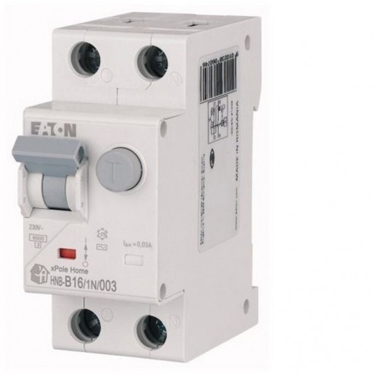 Wyłącznik różnicowoprąd.HNB-B16A/1N 30mA 2P typ AC -zdjęcie numer 1