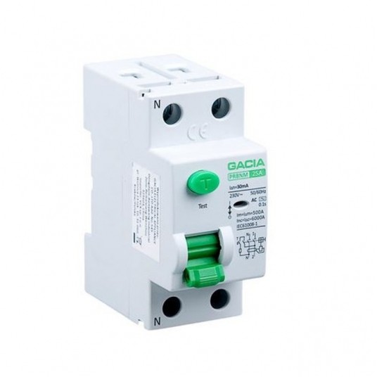 Wyłącznik różnicowoprąd VCX- AC RCD-25A 30mA 2P -zdjęcie numer 1