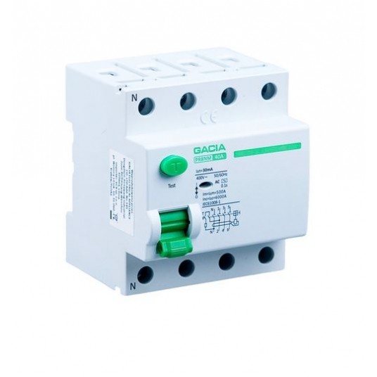 Wyłącznik różnicowoprąd VCX- AC RCD-25A 30mA 4P -zdjęcie numer 1