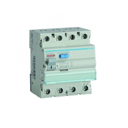 Wyłącznik różnicowoprądowy CDC440J 40A/30mA 4P AC -zdjęcie numer 1