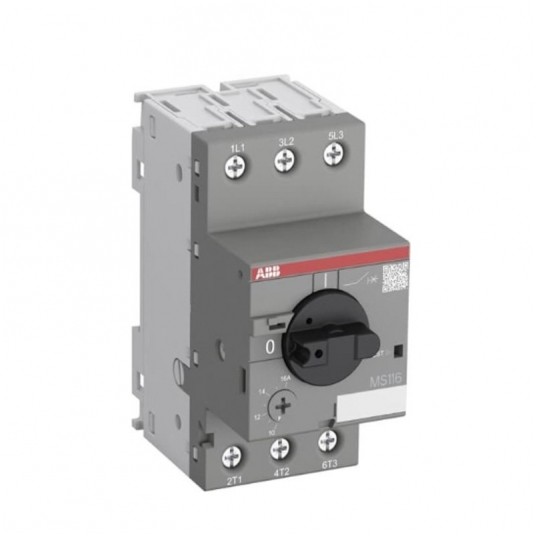 Wyłącznik silnik MS116-0.16 0.1-0.16A 0.03kW k10A -zdjęcie numer 1