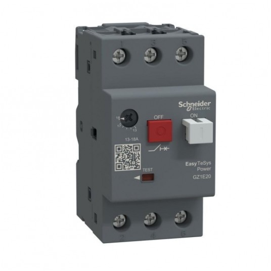 Wyłacznik silnikowy GZ1E20 13-18A 3P 7,5kW -zdjęcie numer 1