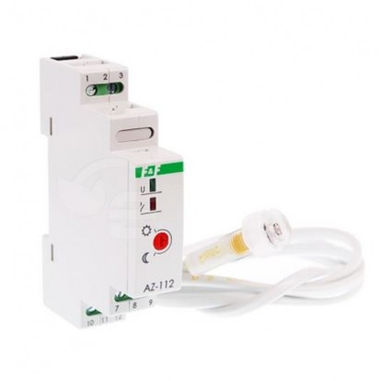 Wyłacznik zmierzchowy AZ-112 z sondą TH35 DIN -zdjęcie numer 1