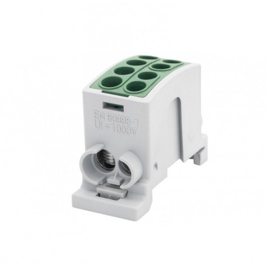 Zacisk HLK 100A-2 (1x25,1x16) - zielony -zdjęcie numer 1