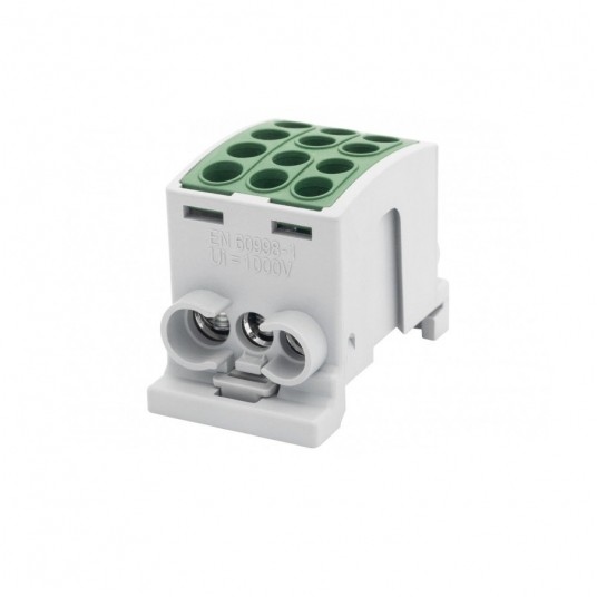 Zacisk HLK 100A-3 (1x25,2x16) - zielony -zdjęcie numer 1