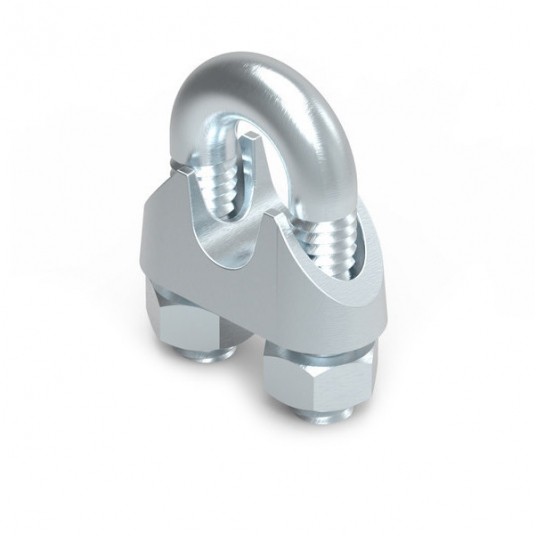 Zacisk linowy kabłąkowy M6 do liny 8,0mm -zdjęcie numer 1