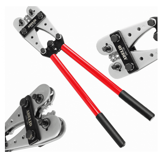 Zaciskarka praska do kabli tulejek końcówek 10-120 -zdjęcie numer 1