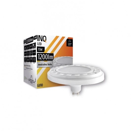 Żarówka LED AR111 GU10 15W 4000K 40st. biała -zdjęcie numer 1