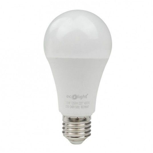 Żarówka LED CLASSIC GLS E27 15W 4000K 1500lm -zdjęcie numer 1