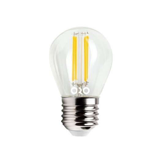 Żarówka LED ORO CLARO 4W/827 E27 G45 FL kulka -zdjęcie numer 1