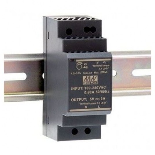 Zasilacz 24V DC impulsowy HDR-30-12 12V DC DIN -zdjęcie numer 1