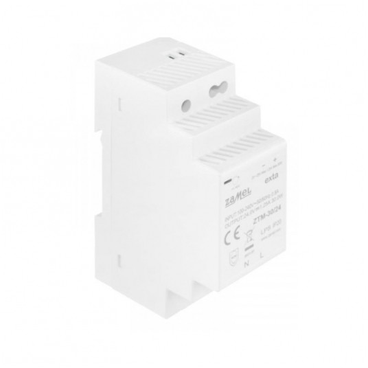 Zasilacz impulsowy na szyne TH 35 30W 24V DC -zdjęcie numer 1