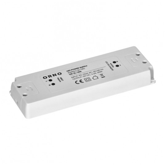 Zasilacz LED 12V DC 50W, IP20 -zdjęcie numer 1