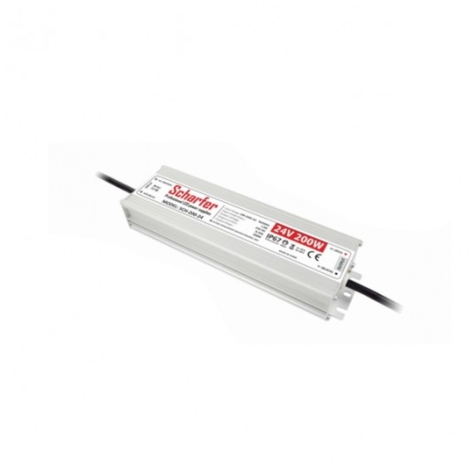 Zasilacz LED hermetyczny 24V 200W SCHARFER 7Y -zdjęcie numer 1