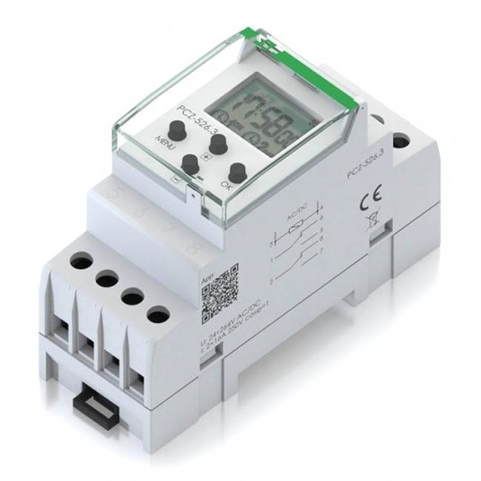 Zegar sterujący PCZ-526.4 astronomiczny 2-kan. -zdjęcie numer 1