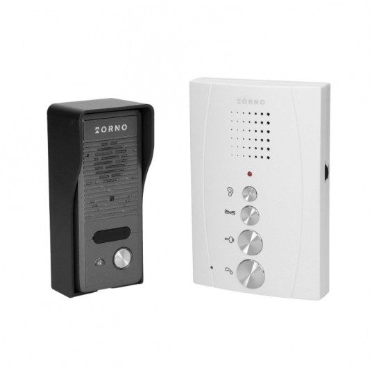 Zestaw Domofon 1-rodzinny ORNO ELUVIO biały -zdjęcie numer 1