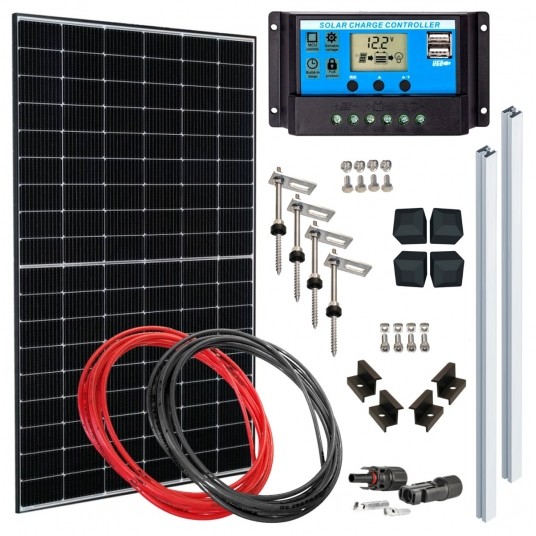 Zestaw montażowy PV dla 1 panela z kontrolerem -zdjęcie numer 1