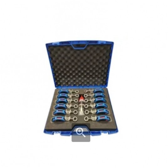 Zestaw walizkowy 12 rolek do koryt kablowych W401 -zdjęcie numer 1