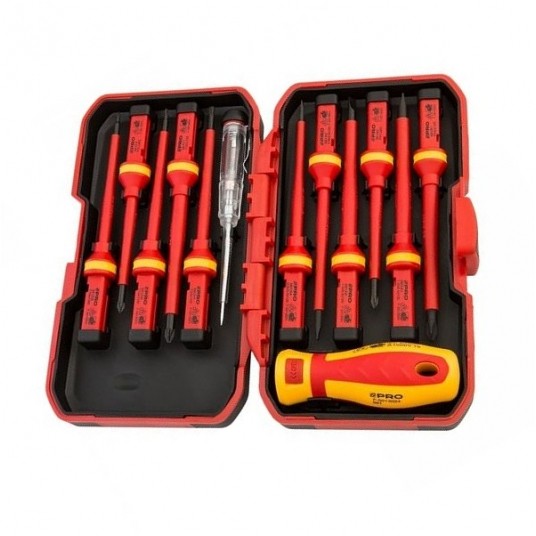 Zestaw wkrętaków izolowanych 13 szt. WWZ-20-13S -zdjęcie numer 1