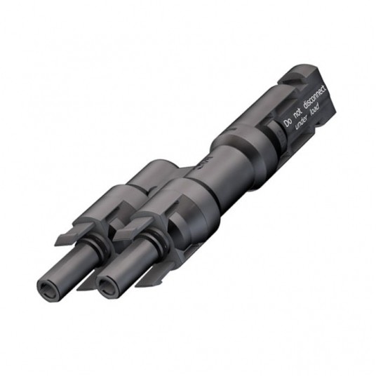 Złącze MC4 trójnik 1gn.-2wt. rozdzielacz fotowolt. -zdjęcie numer 1