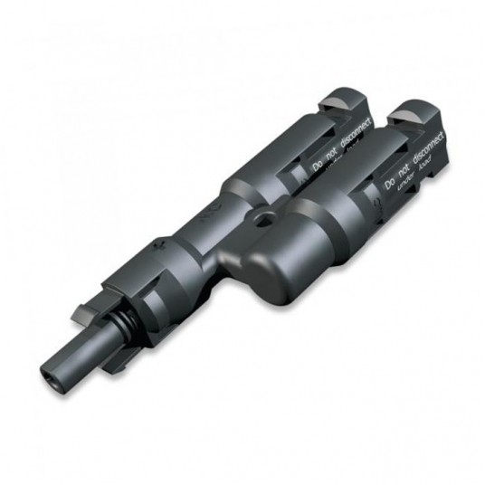 Złącze MC4 trójnik 1wt.-2gn. rozdzielacz PV (--/+) -zdjęcie numer 1