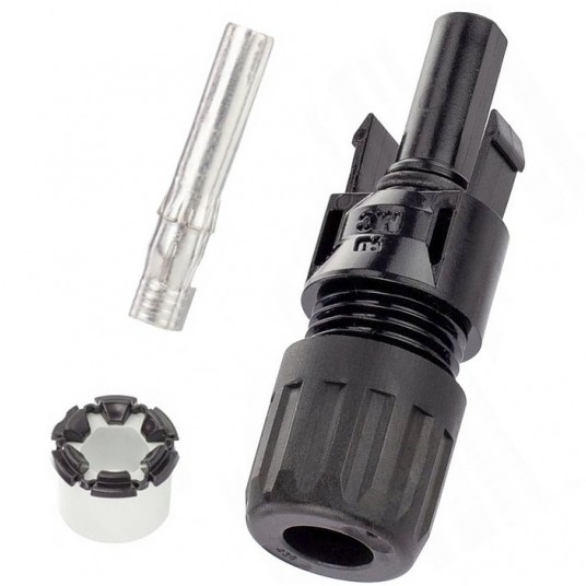 Złącze MC4 wtyk fotowolt. (+) MultiContact 1szt -zdjęcie numer 1