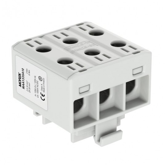 Złącze szynowe TH35 OTL50-3 1,5-50mm2 1000V szare -zdjęcie numer 1