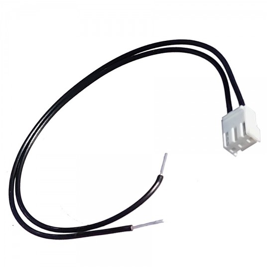 Złącze - wtyk żeński 3P z przewodami 25cm 0.75mm2 -zdjęcie numer 3