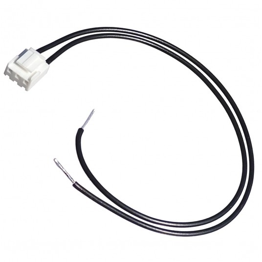 Złącze - wtyk żeński 3P z przewodami 25cm 0.75mm2 -zdjęcie numer 1