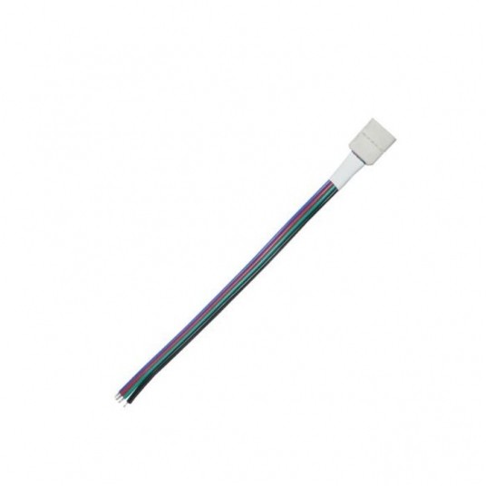 Złączka LED 10mm jednostr.z kablem Conect6-RGB RGB -zdjęcie numer 1