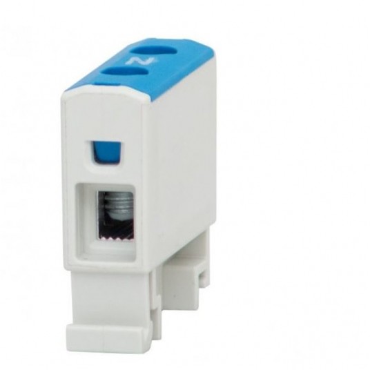 Złączka LZ 1,5mm2-16mm2 niebieska na szynę TH35 -zdjęcie numer 1