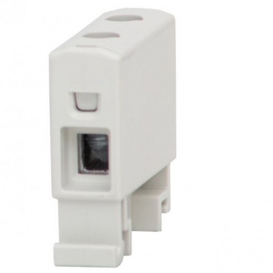 Złączka LZ 1,5mm2-16mm2 szara na szynę TH35 -zdjęcie numer 1