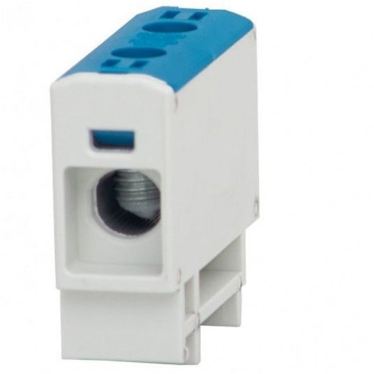 Złączka LZ 2,5mm2-35mm2 niebieska na szynę TH35 -zdjęcie numer 1